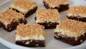 Eddie Jackson's Toasted Coconut Brownies 