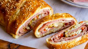 Muffuletta Garbage Bread